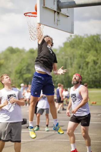 Jackals host 3-on-3 tourney